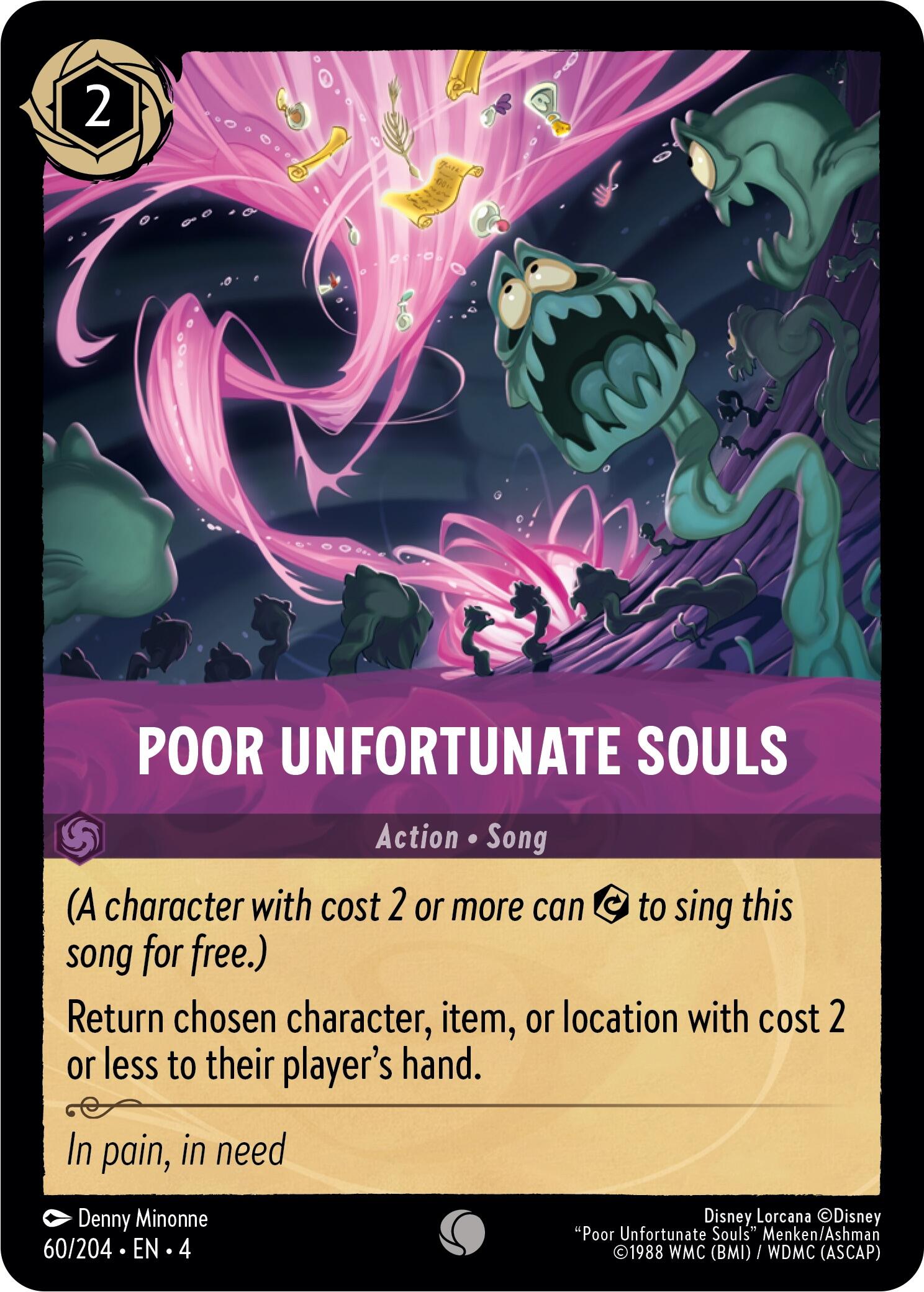 Poor Unfortunate Souls (60/204) [Ursula's Return] | Rock City Comics