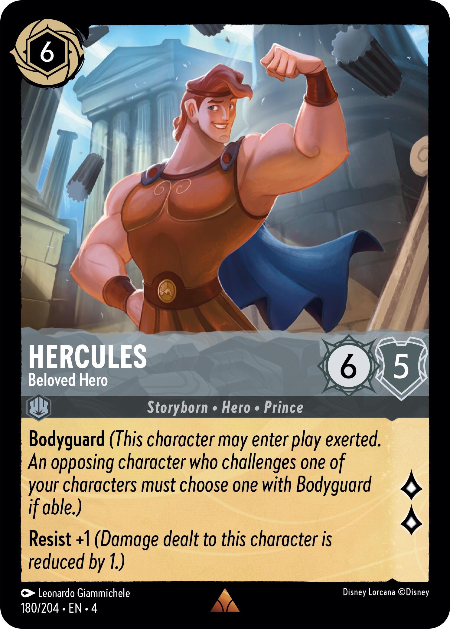 Hercules - Beloved Hero (180/204) [Ursula's Return] | Rock City Comics