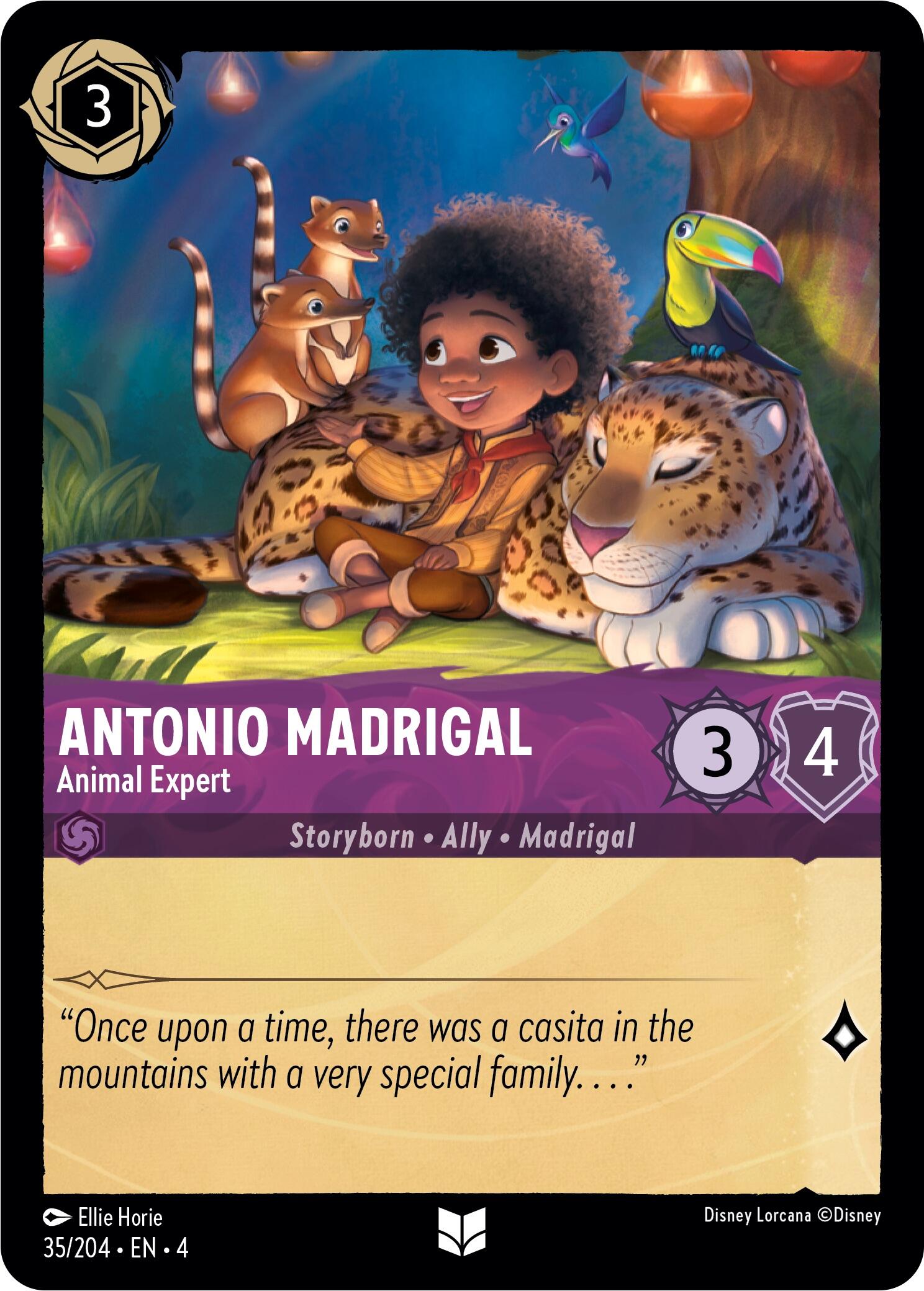 Antonio Madrigal - Animal Expert (35/204) [Ursula's Return] | Rock City Comics