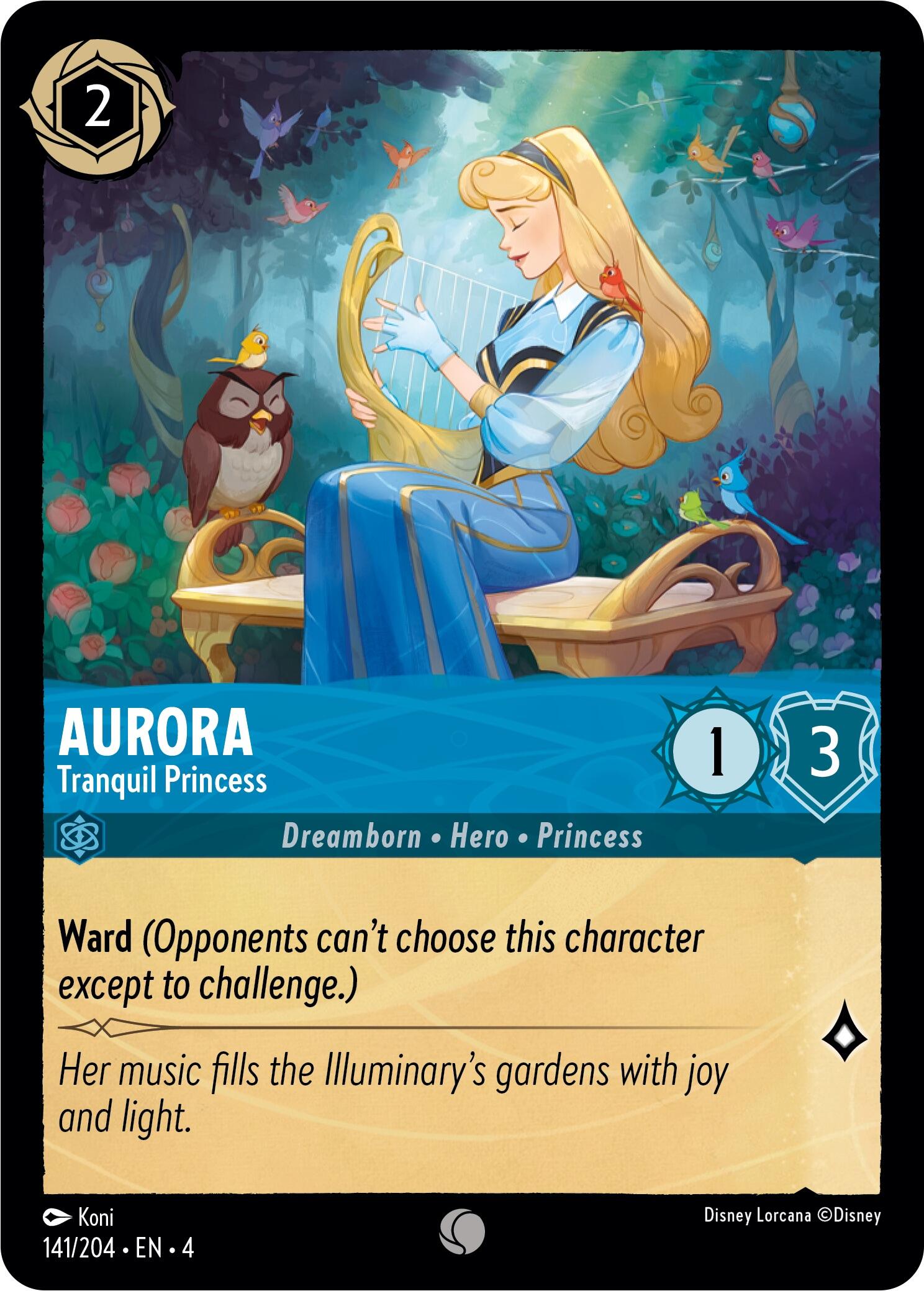 Aurora - Tranquil Princess (141/204) [Ursula's Return] | Rock City Comics