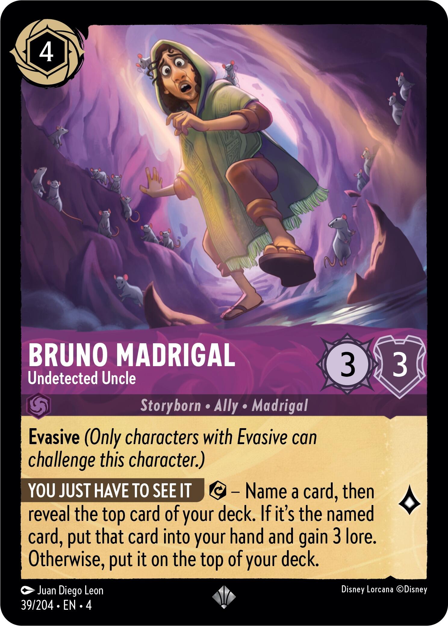 Bruno Madrigal - Undetected Uncle (39/204) [Ursula's Return] | Rock City Comics