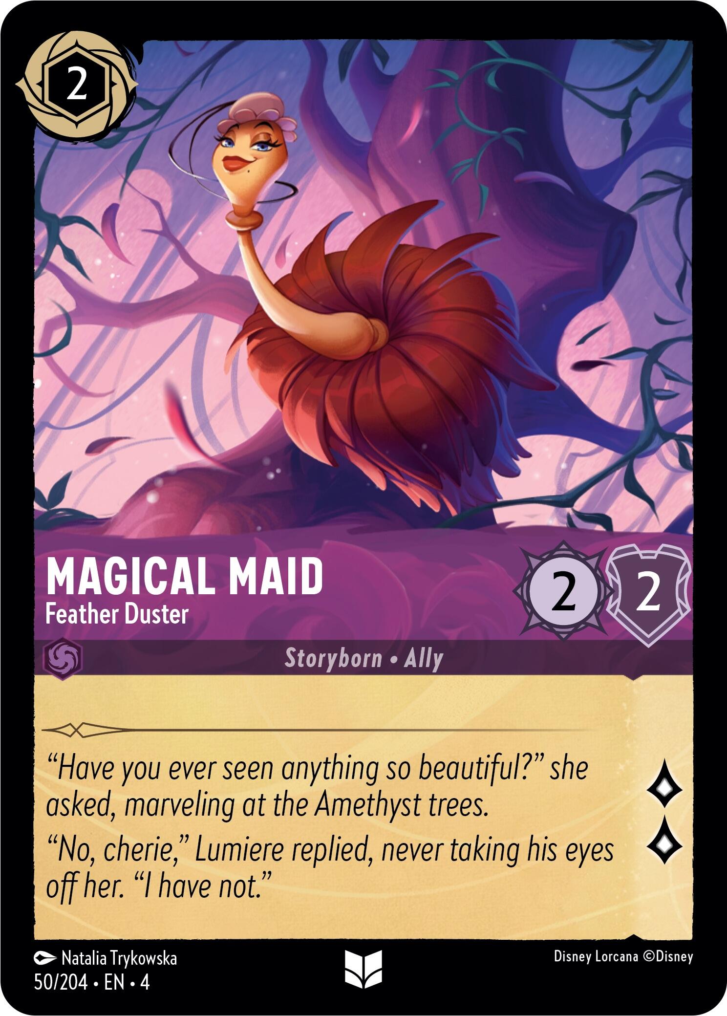 Magical Maid - Feather Duster (50/204) [Ursula's Return] | Rock City Comics