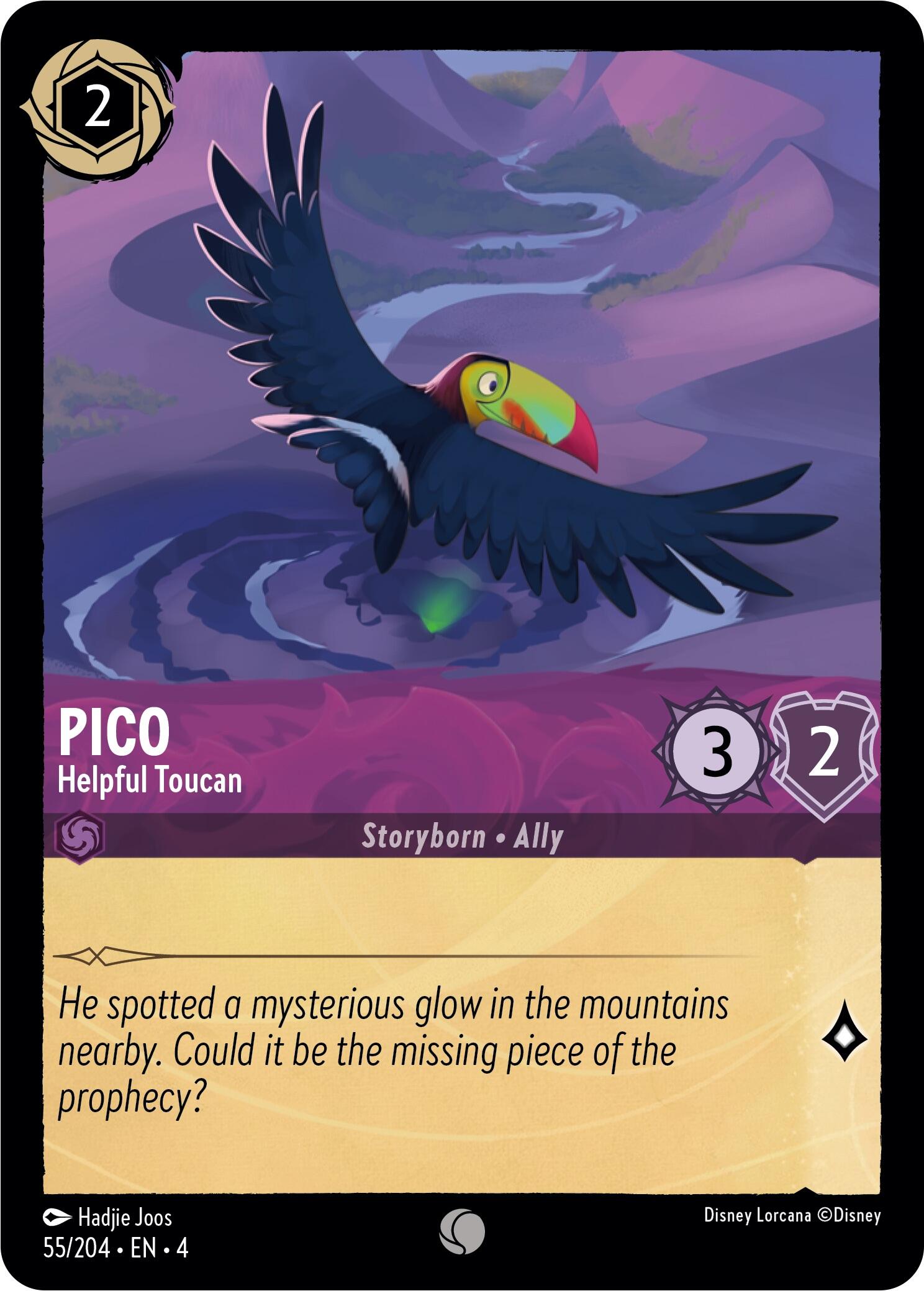 Pico - Helpful Toucan (55/204) [Ursula's Return] | Rock City Comics
