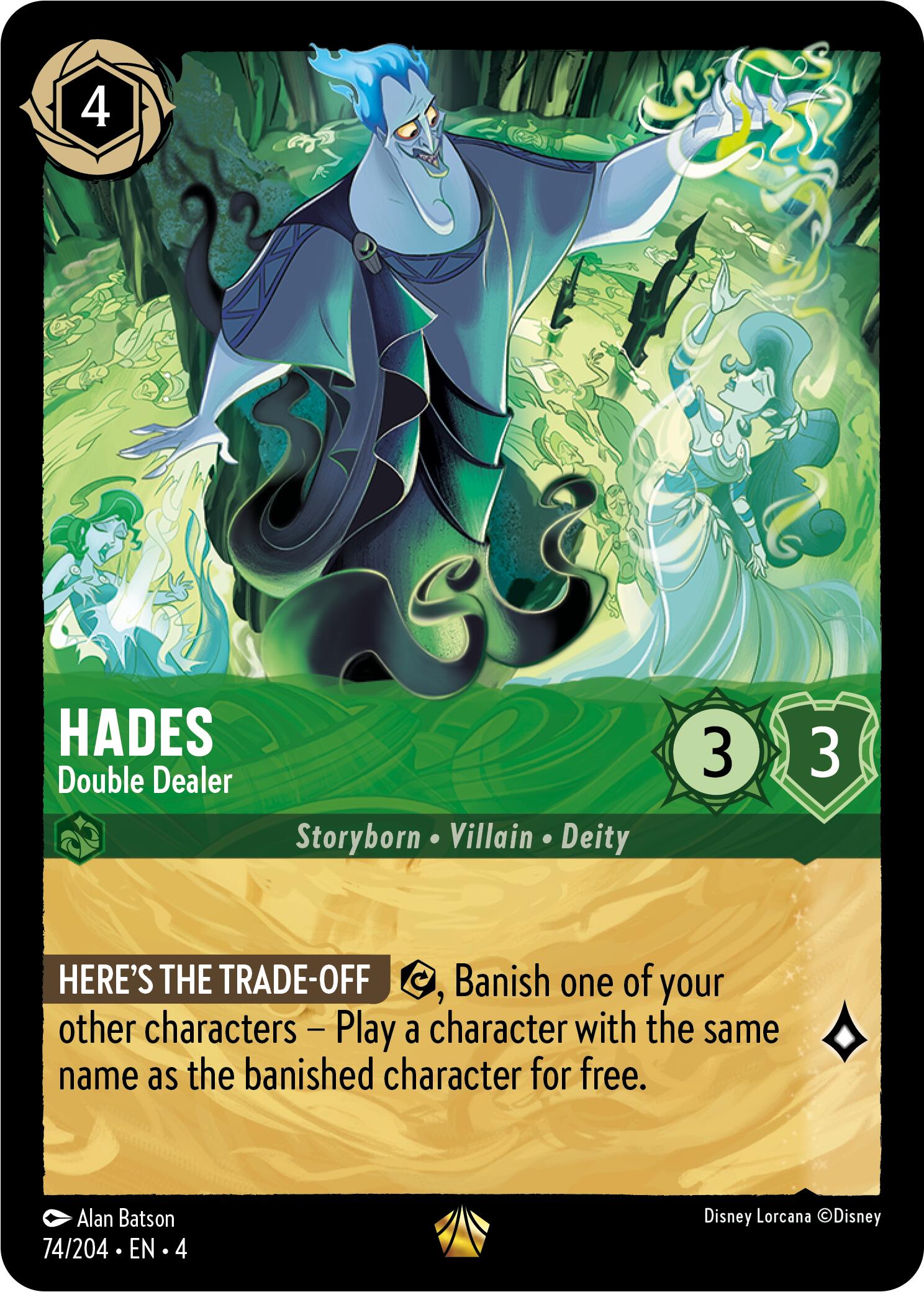 Hades - Double Dealer (74/204) [Ursula's Return] | Rock City Comics