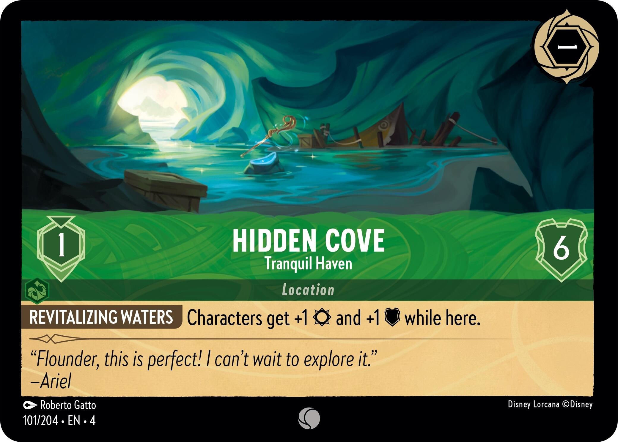 Hidden Cove - Tranquil Haven (101/204) [Ursula's Return] | Rock City Comics