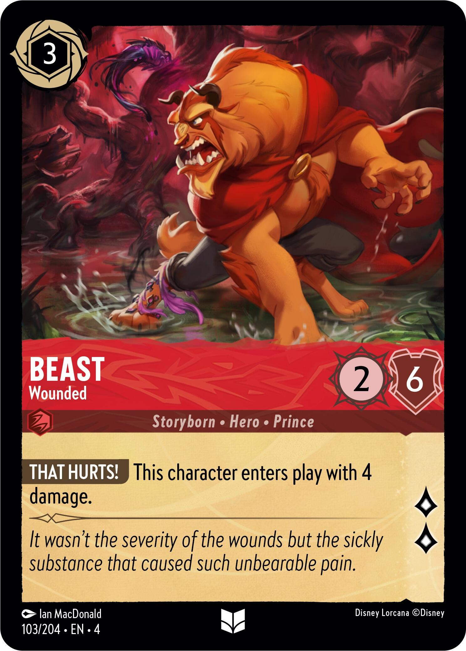 Beast - Wounded (103/204) [Ursula's Return] | Rock City Comics