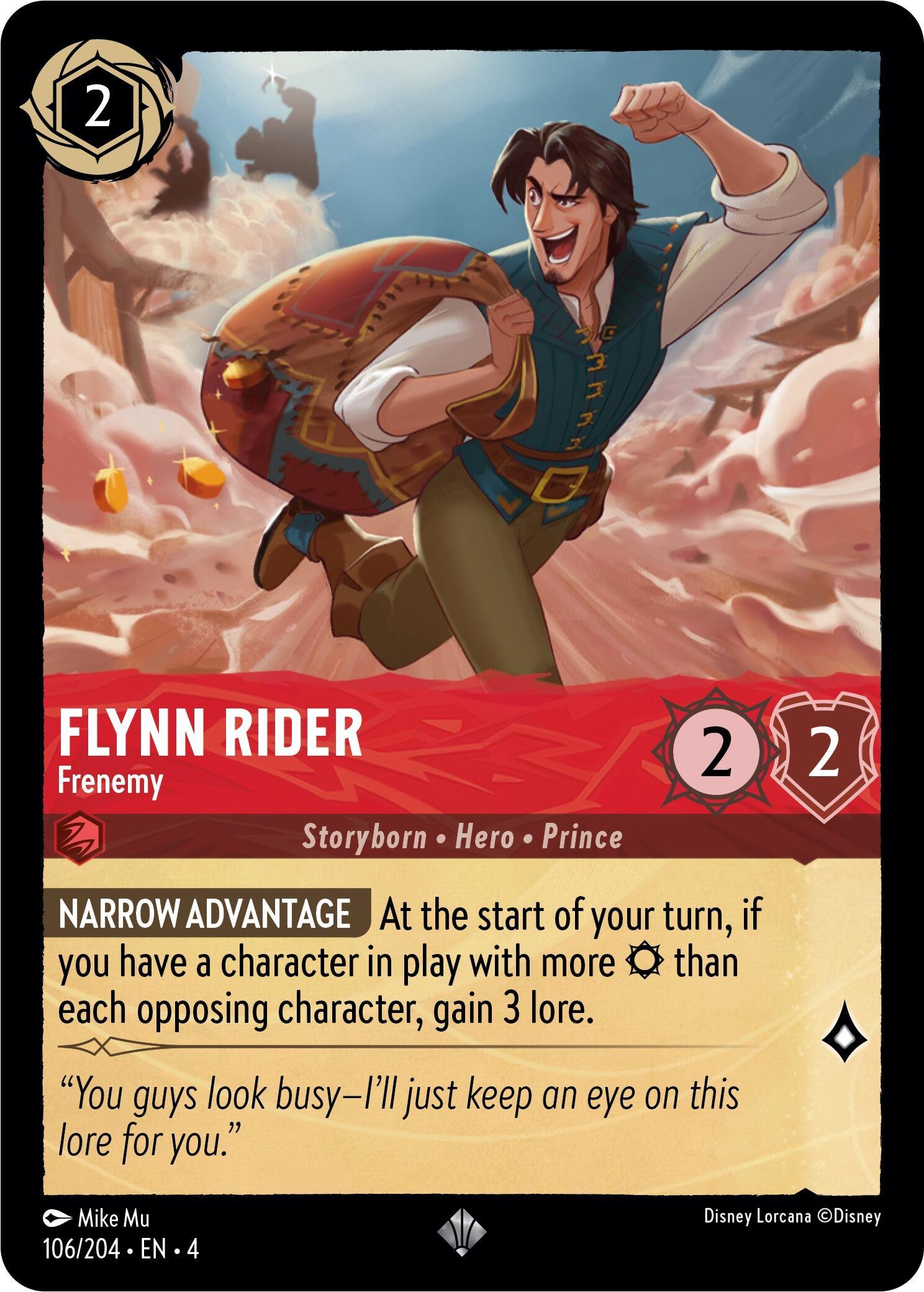 Flynn Rider - Frenemy (106/204) [Ursula's Return] | Rock City Comics