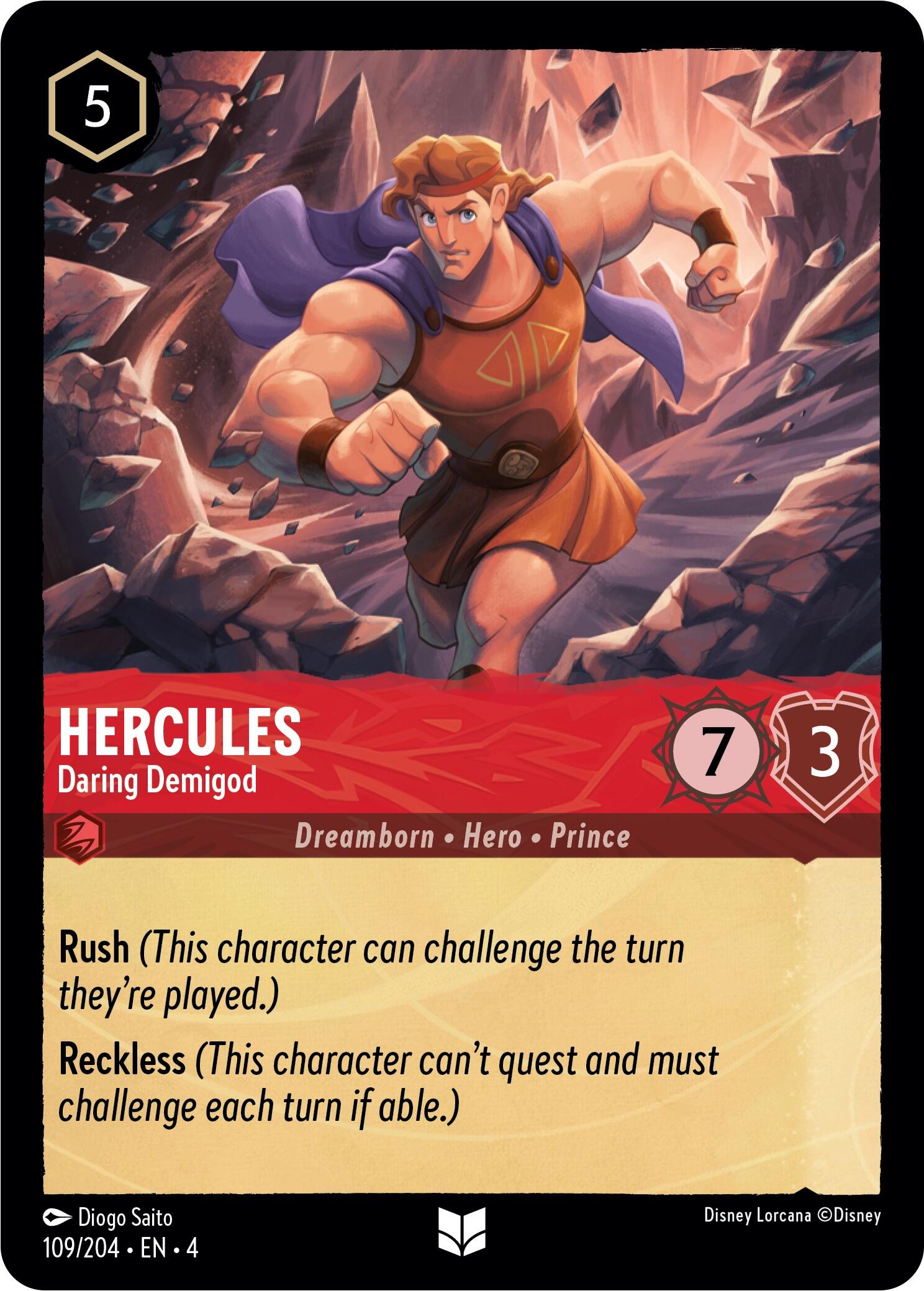 Hercules - Daring Demigod (109/204) [Ursula's Return] | Rock City Comics