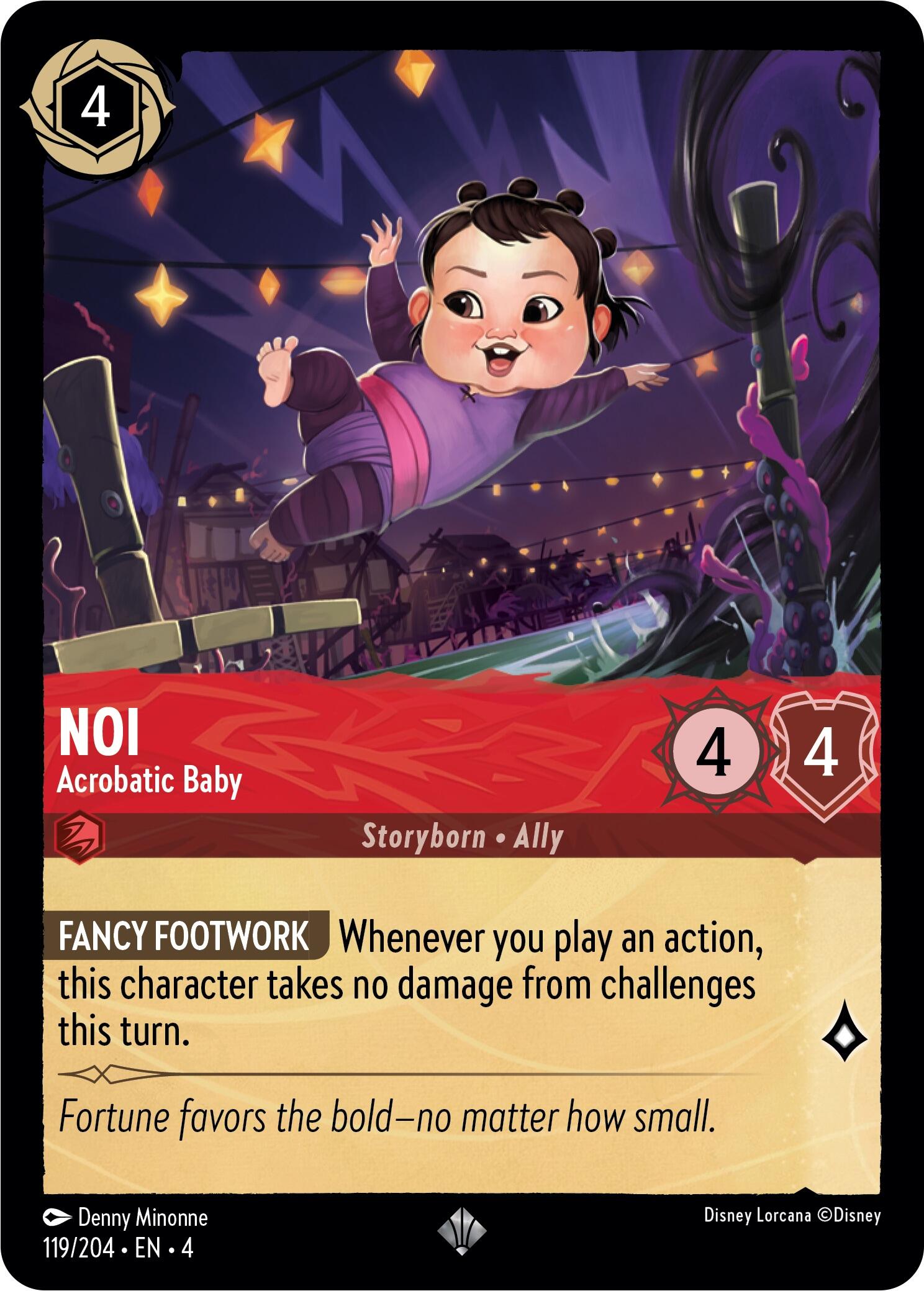 Noi - Acrobatic Baby (119/204) [Ursula's Return] | Rock City Comics
