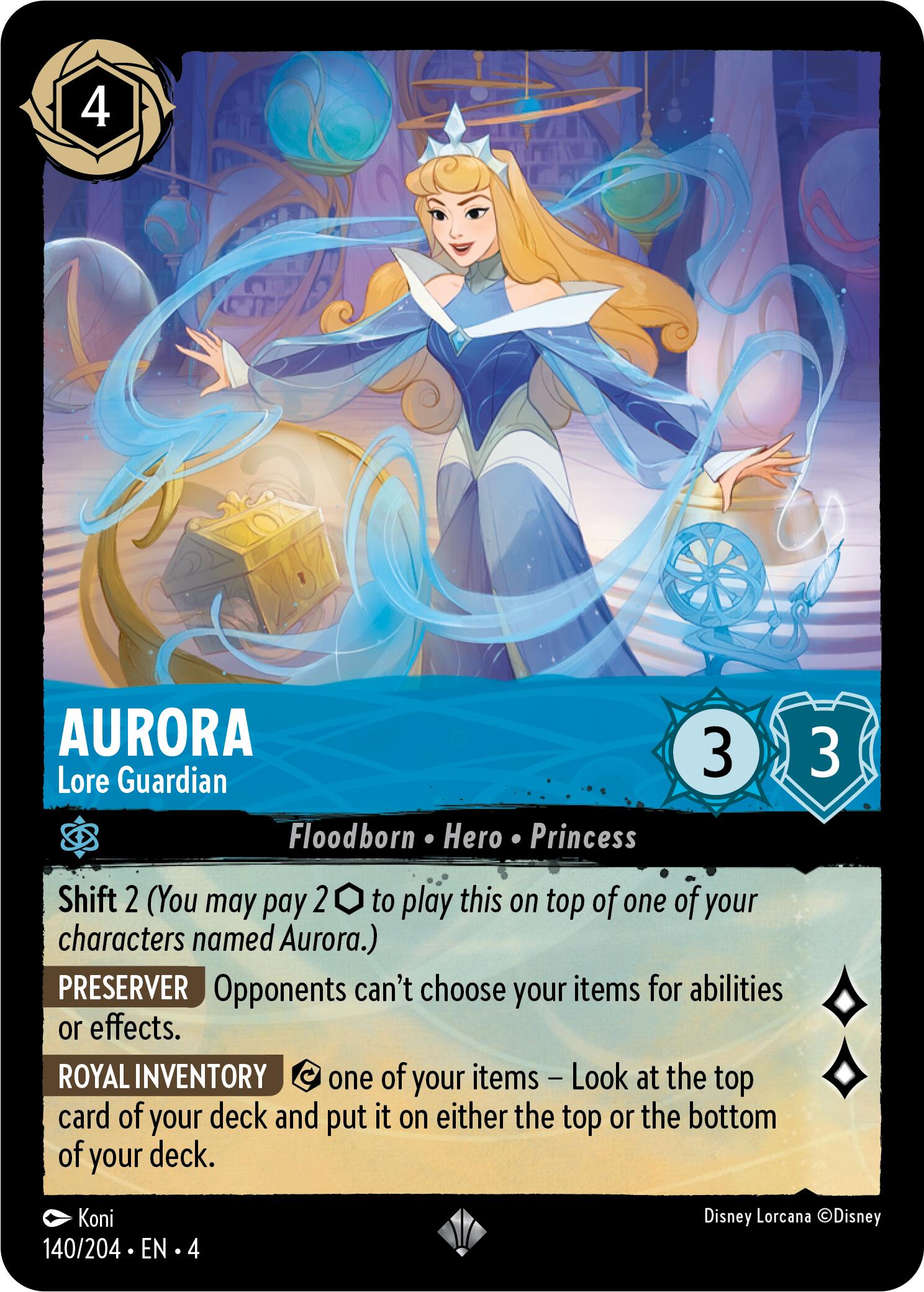 Aurora - Lore Guardian (140/204) [Ursula's Return] | Rock City Comics
