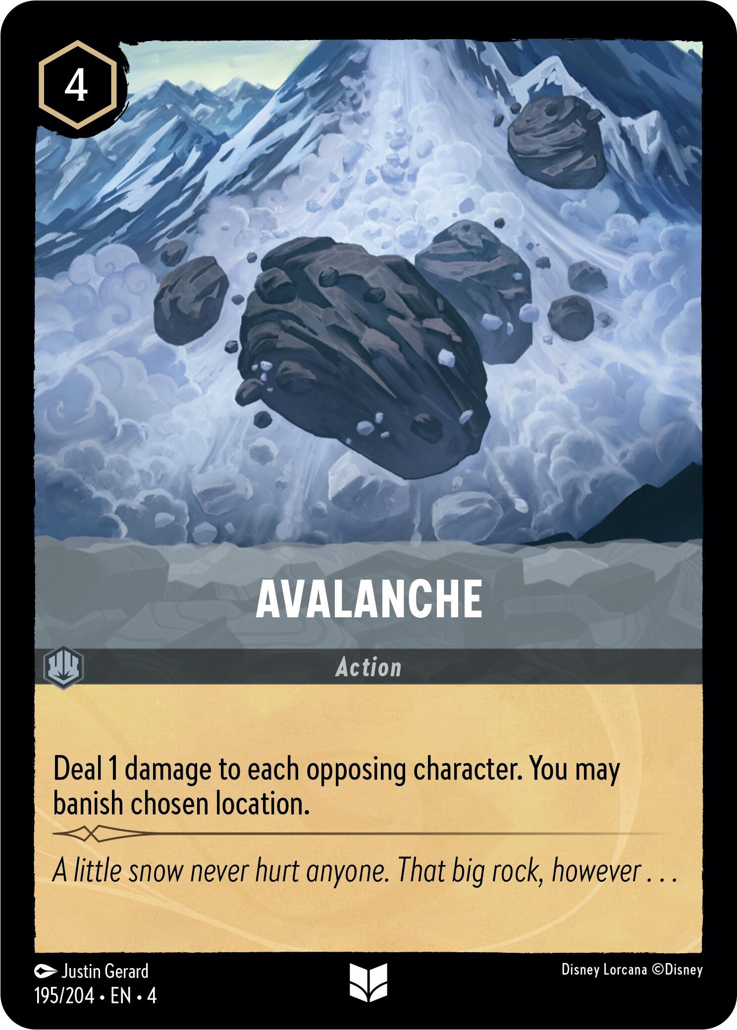 Avalanche (195/204) [Ursula's Return] | Rock City Comics