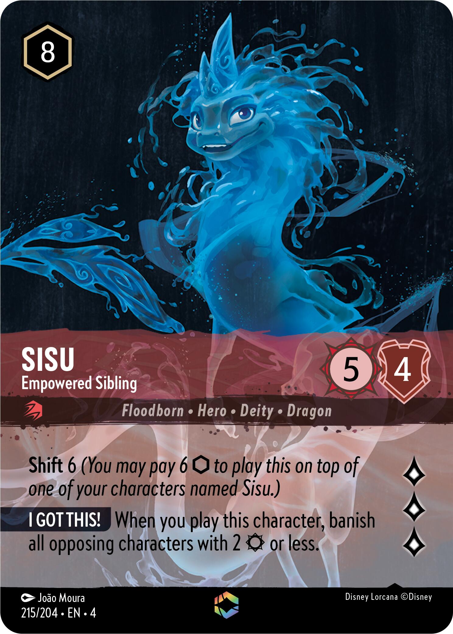 Sisu - Empowered Sibling (Enchanted) (215/204) [Ursula's Return] | Rock City Comics