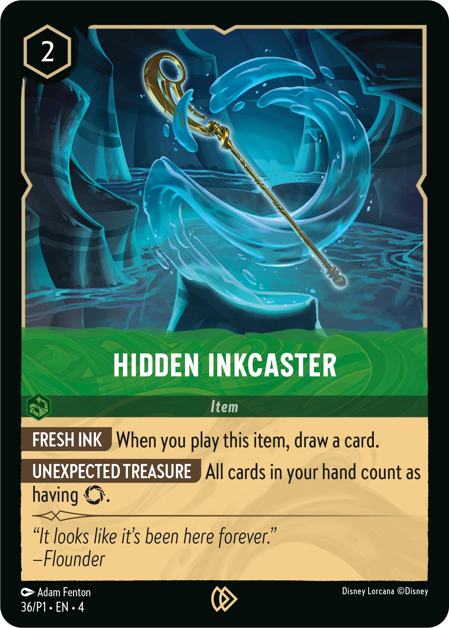 Hidden Inkcaster (36) [Promo Cards] | Rock City Comics