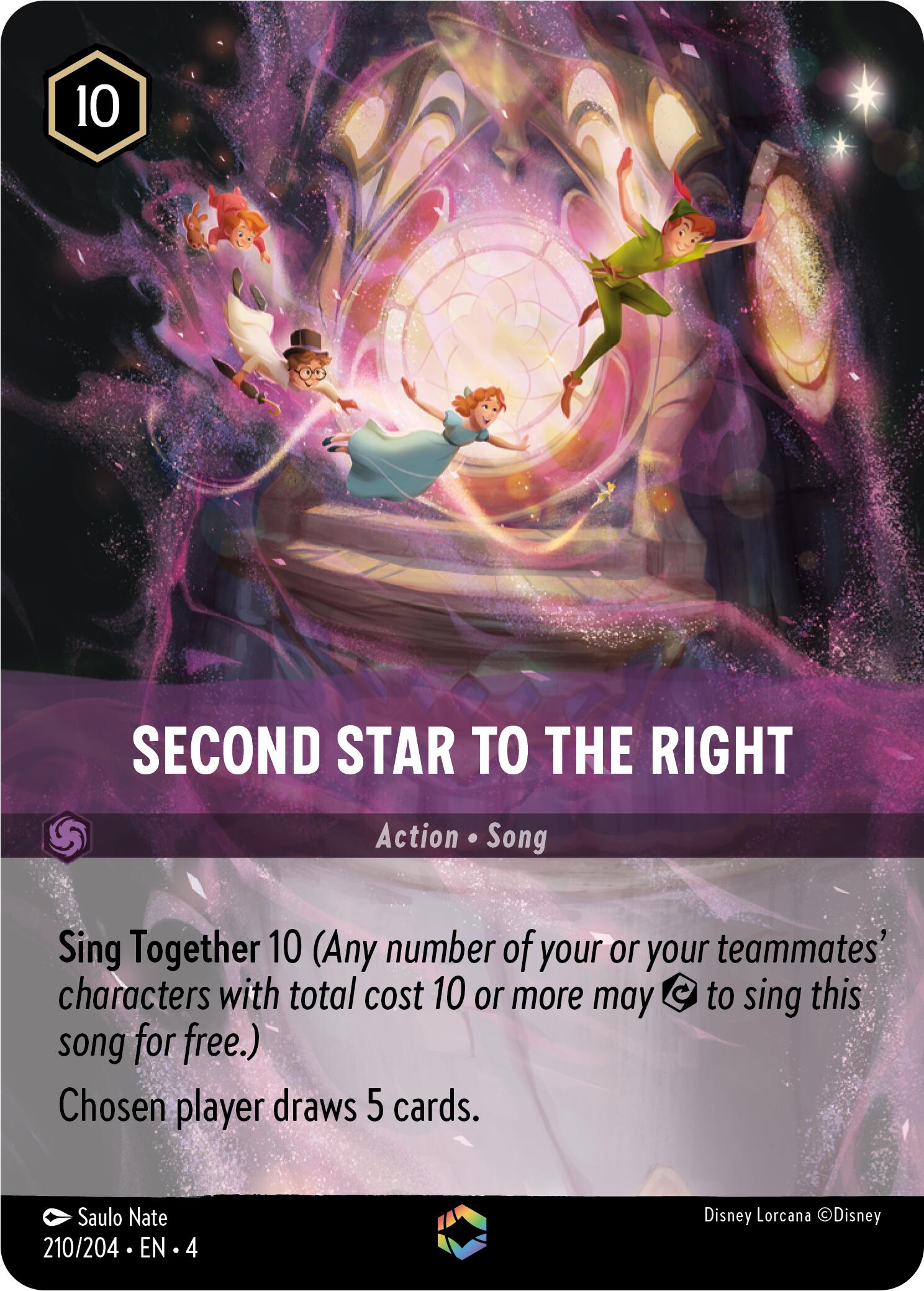 Second Star to the Right (Enchanted) (210/204) [Ursula's Return] | Rock City Comics