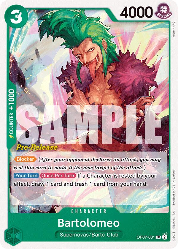 Bartolomeo [500 Years in the Future Pre-Release Cards] | Rock City Comics