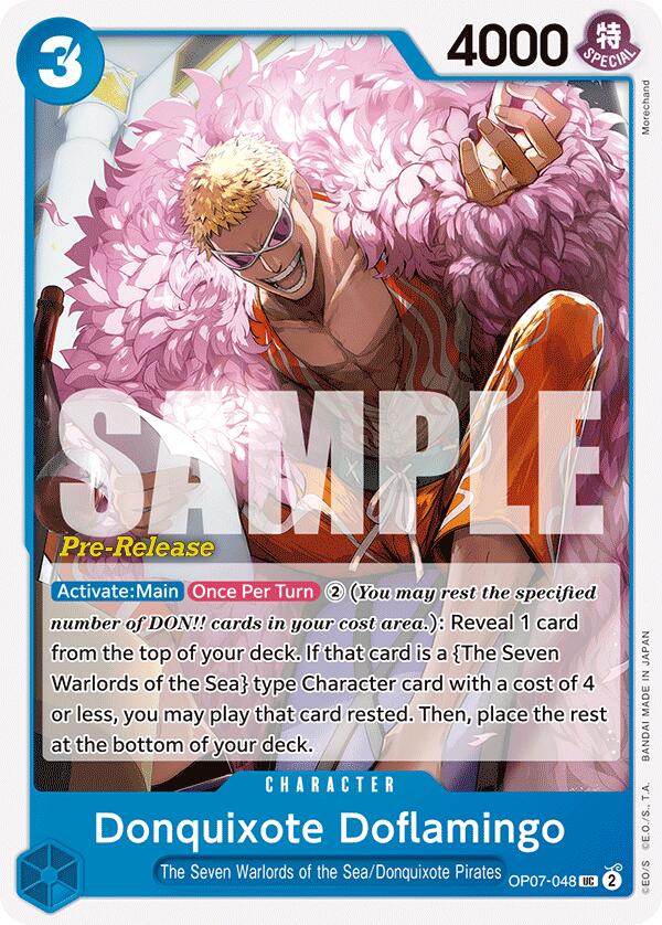 Donquixote Doflamingo [500 Years in the Future Pre-Release Cards] | Rock City Comics