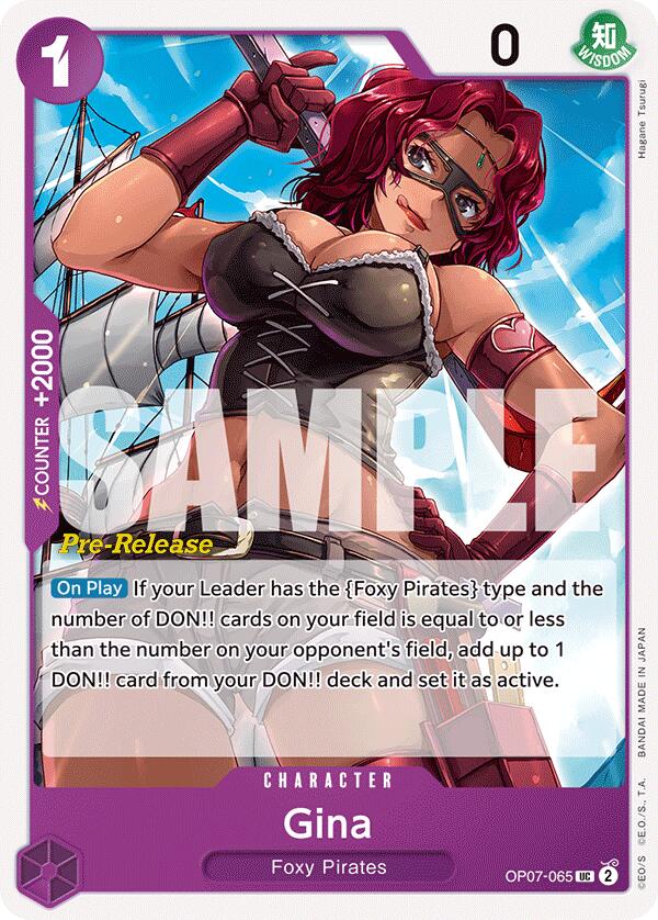 Gina [500 Years in the Future Pre-Release Cards] | Rock City Comics