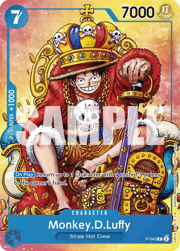 Monkey.D.Luffy (Convention Promo 2024) [One Piece Promotion Cards] | Rock City Comics