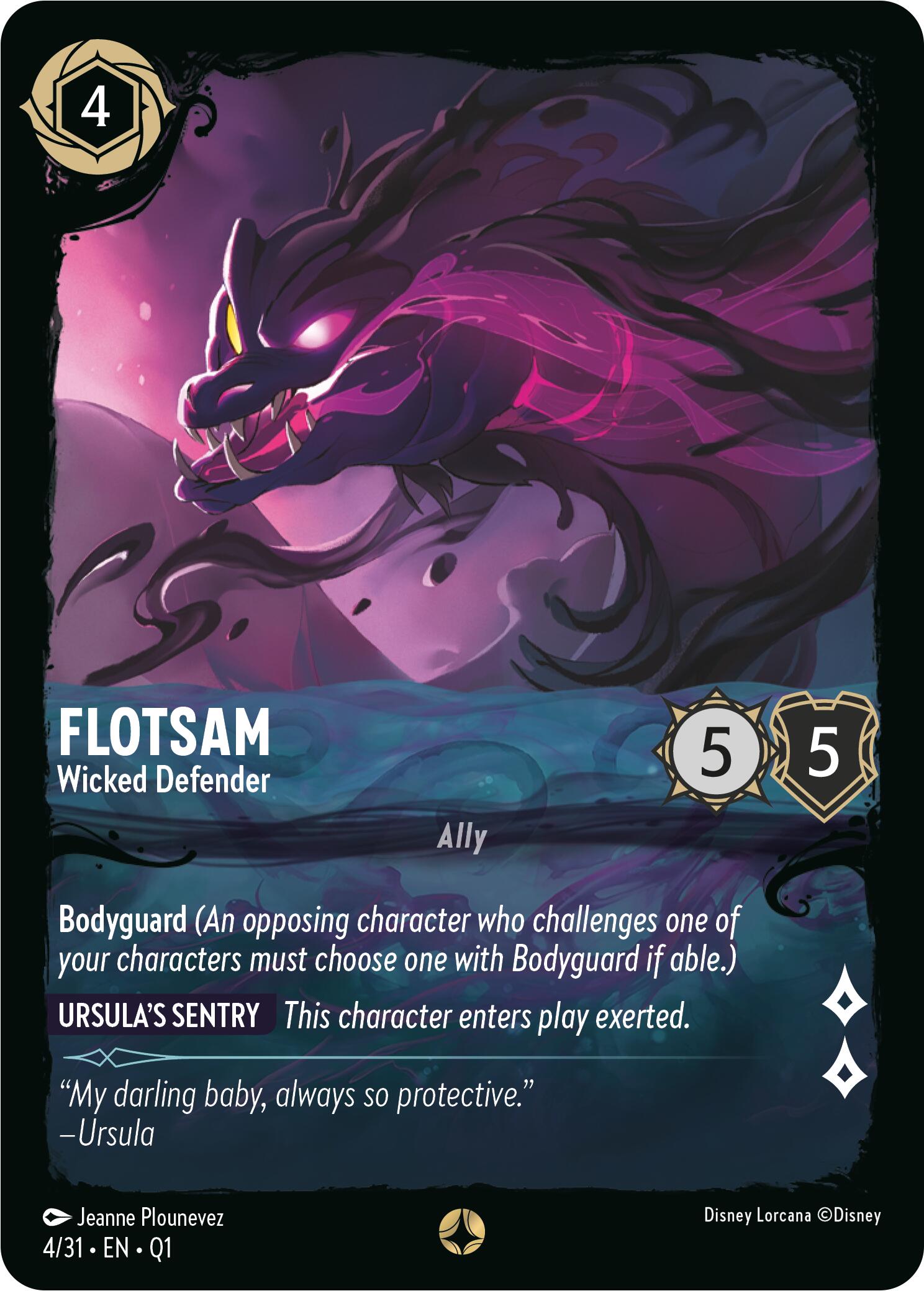 Flotsam - Wicked Defender (4/31) [Illumineer's Quest: Deep Trouble] | Rock City Comics