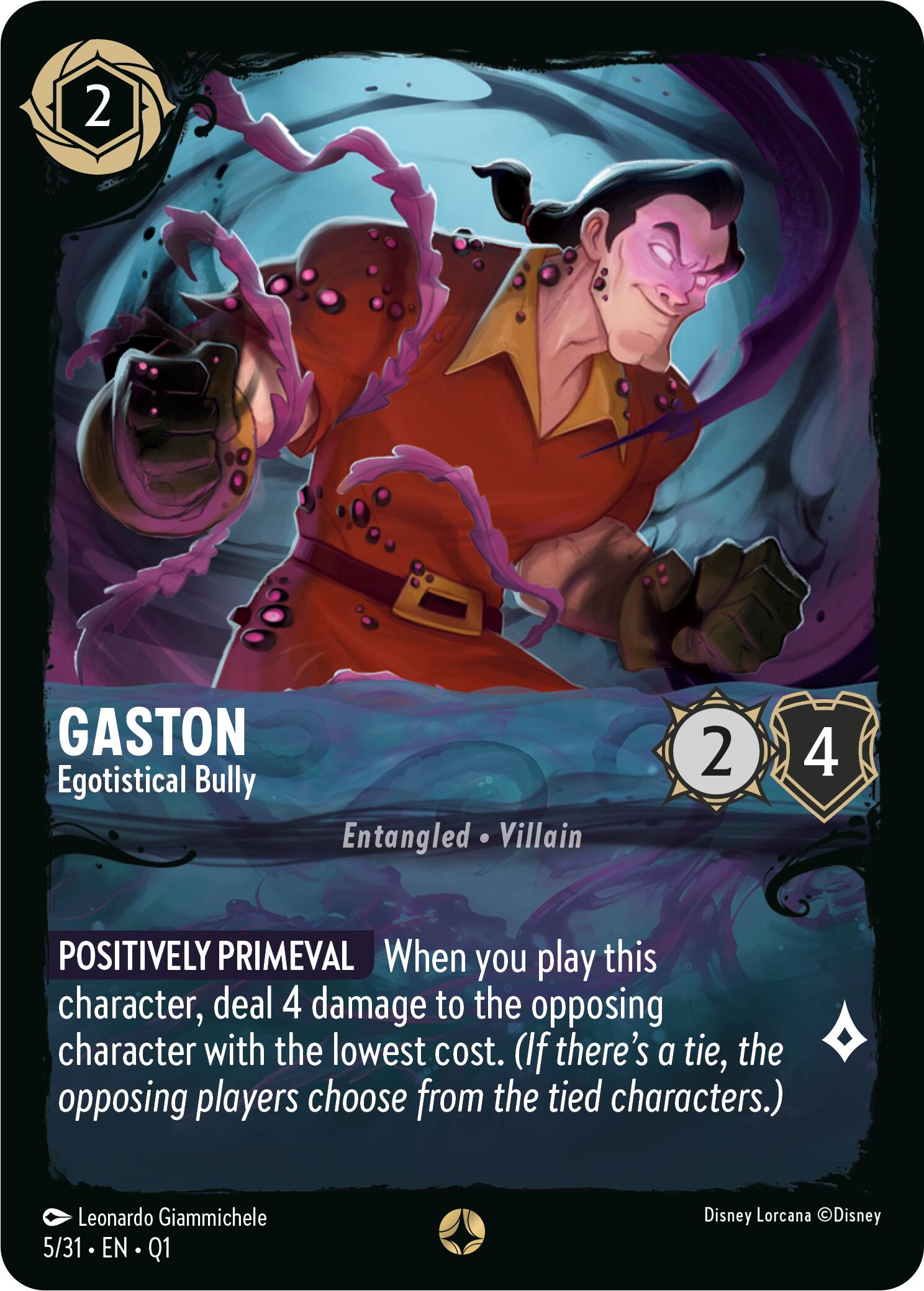 Gaston - Egotistical Bully (5/31) [Illumineer's Quest: Deep Trouble] | Rock City Comics