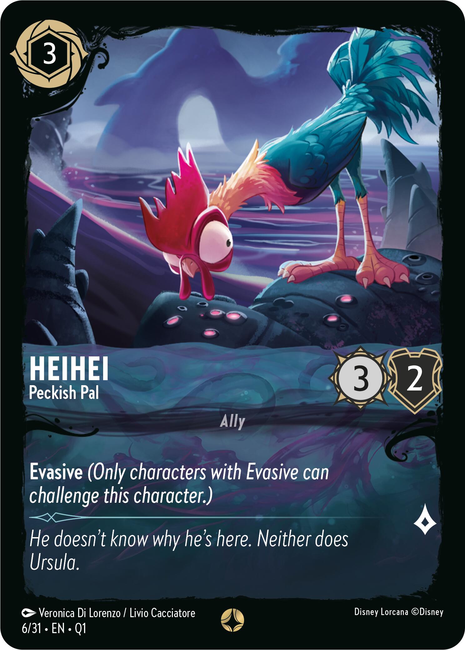 HeiHei - Peckish Pal (6/31) [Illumineer's Quest: Deep Trouble] | Rock City Comics