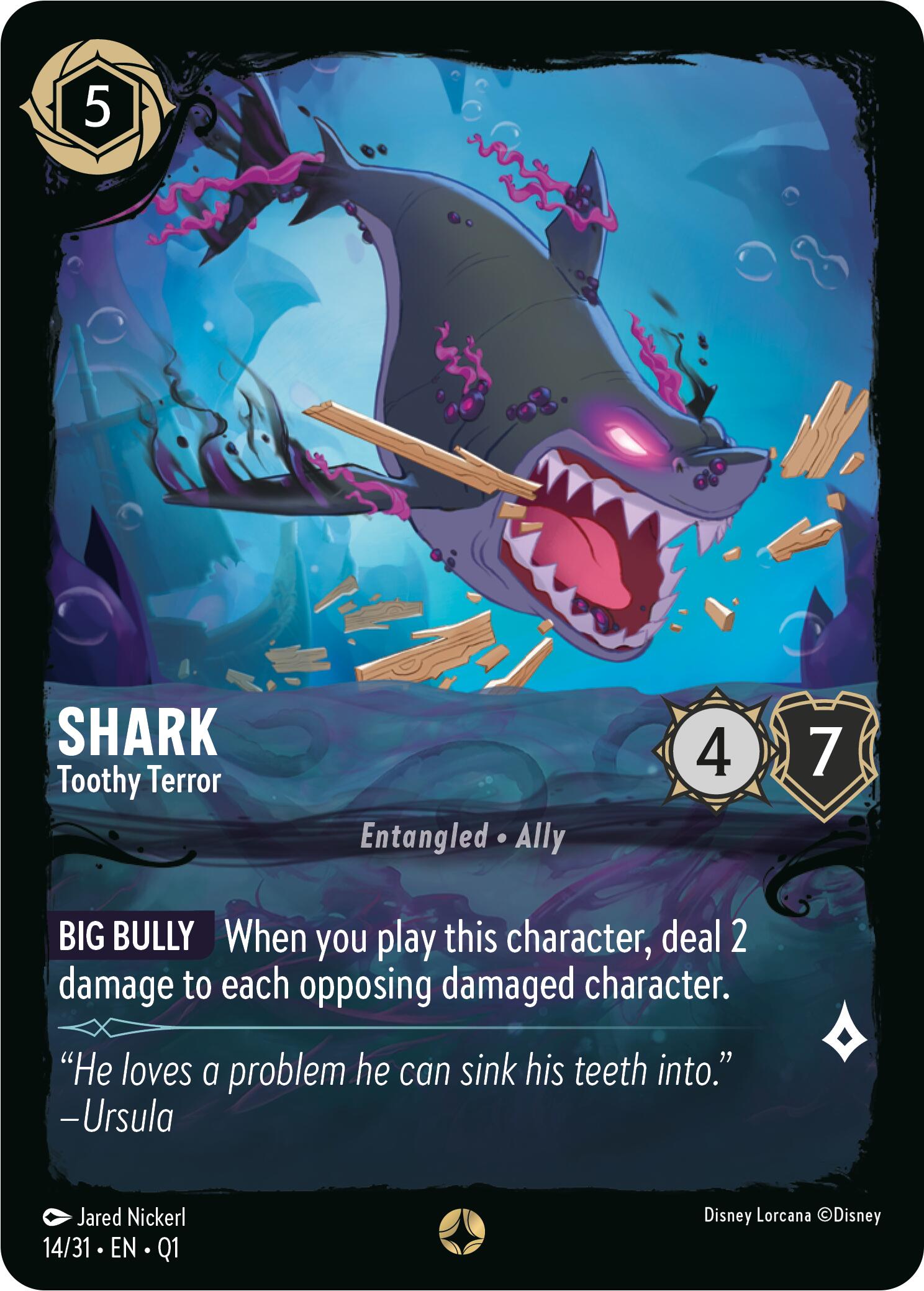 Shark - Toothy Terror (14/31) [Illumineer's Quest: Deep Trouble] | Rock City Comics