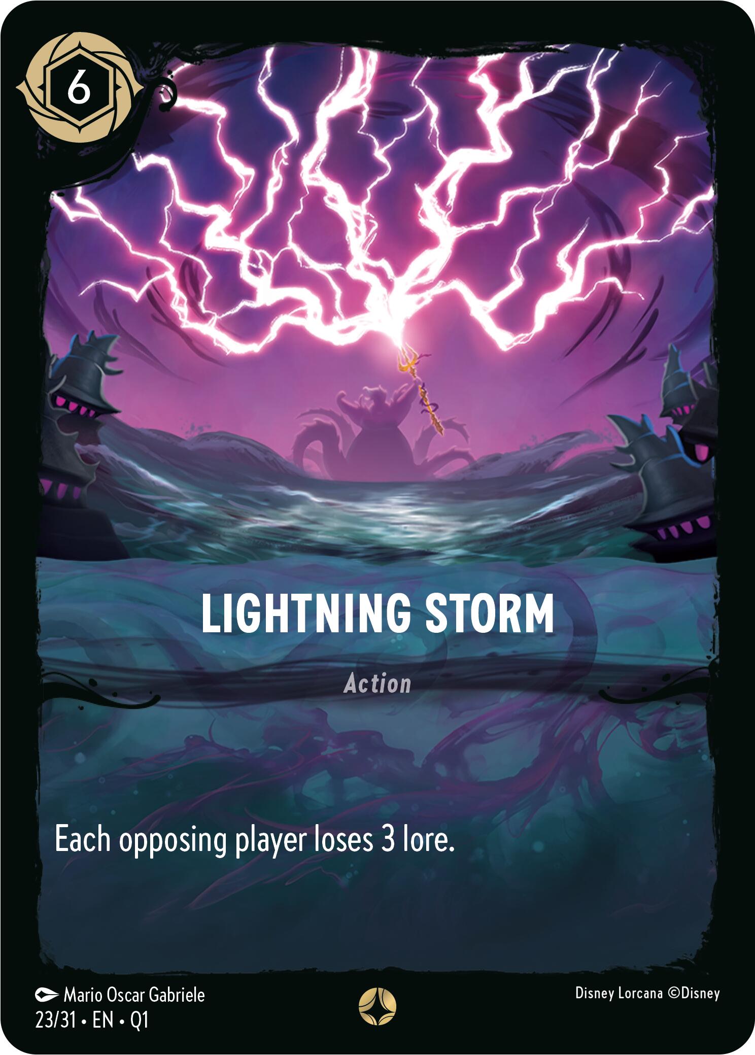 Lightning Storm (23/31) [Illumineer's Quest: Deep Trouble] | Rock City Comics