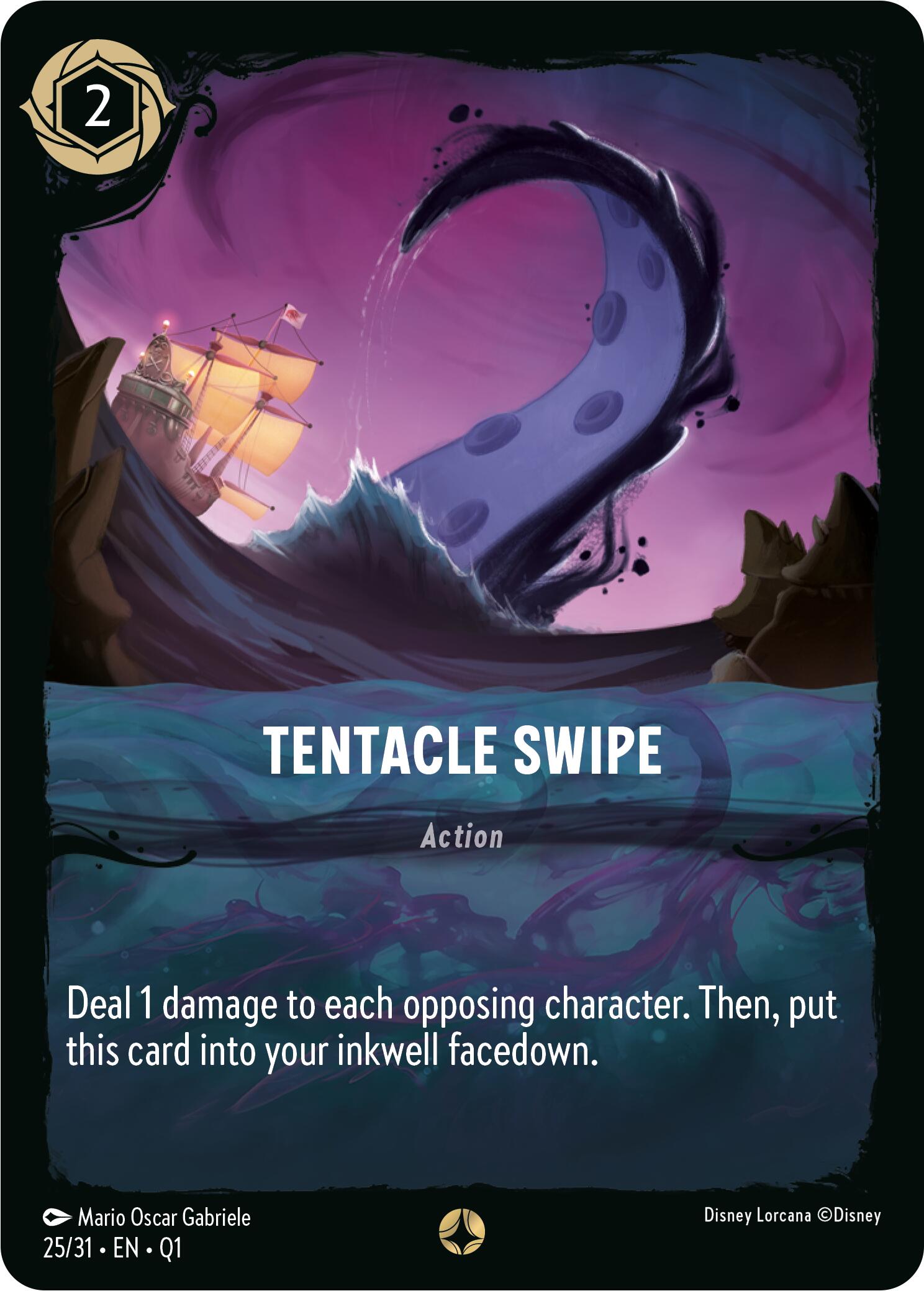 Tentacle Swipe (25/31) [Illumineer's Quest: Deep Trouble] | Rock City Comics