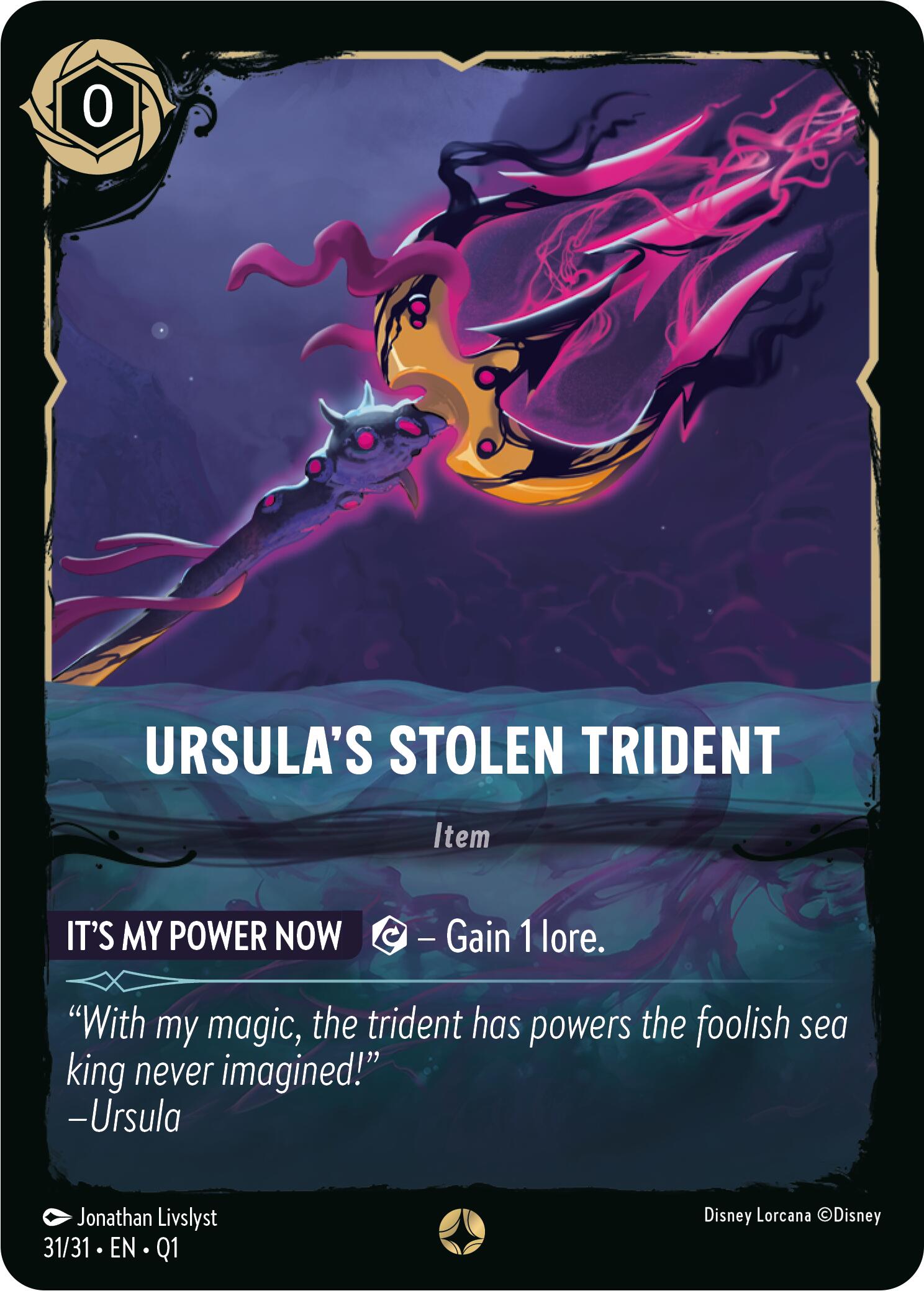 Ursula's Stolen Trident (31/31) [Illumineer's Quest: Deep Trouble] | Rock City Comics
