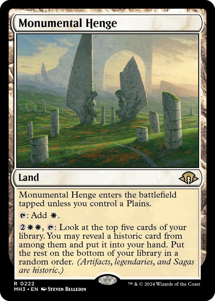 Monumental Henge [Modern Horizons 3] | Rock City Comics