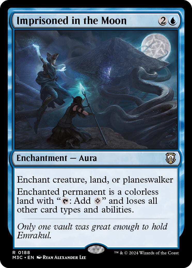 Imprisoned in the Moon [Modern Horizons 3 Commander] | Rock City Comics