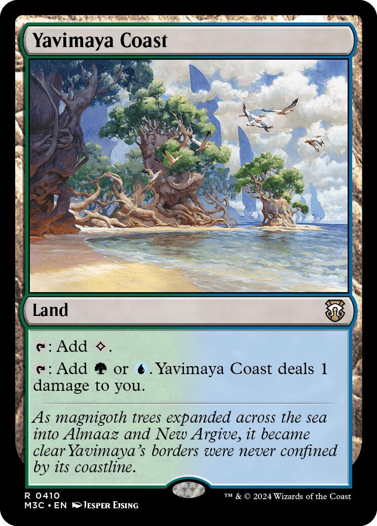 Yavimaya Coast [Modern Horizons 3 Commander] | Rock City Comics