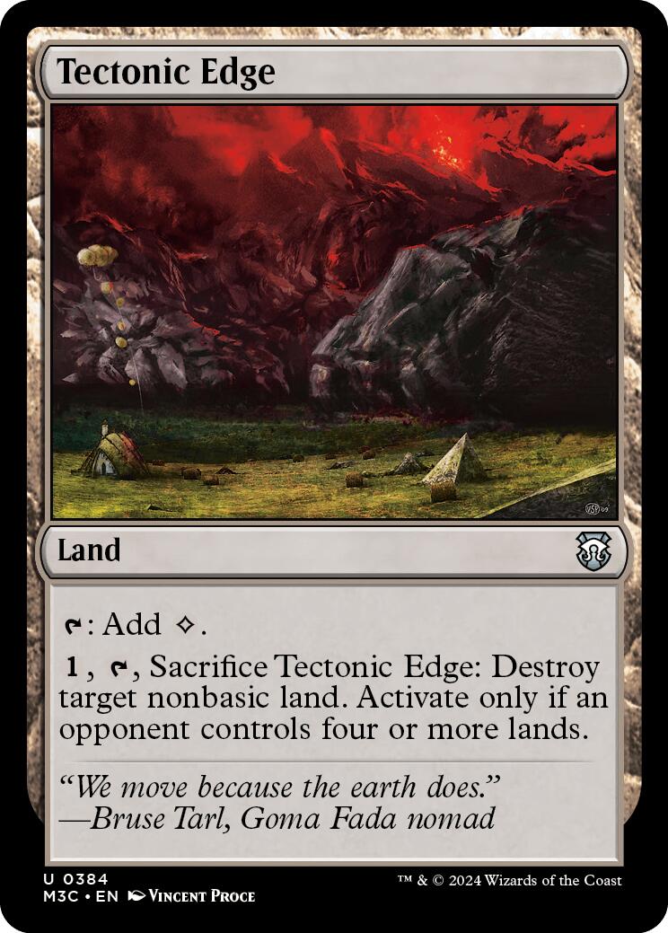 Tectonic Edge [Modern Horizons 3 Commander] | Rock City Comics