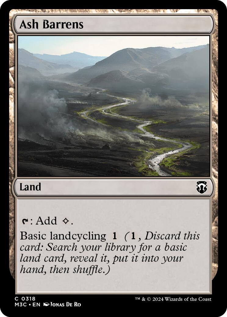 Ash Barrens [Modern Horizons 3 Commander] | Rock City Comics