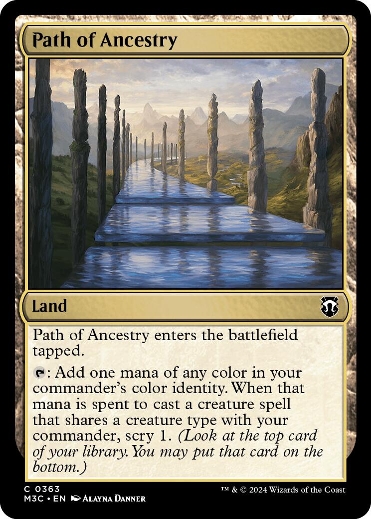 Path of Ancestry [Modern Horizons 3 Commander] | Rock City Comics