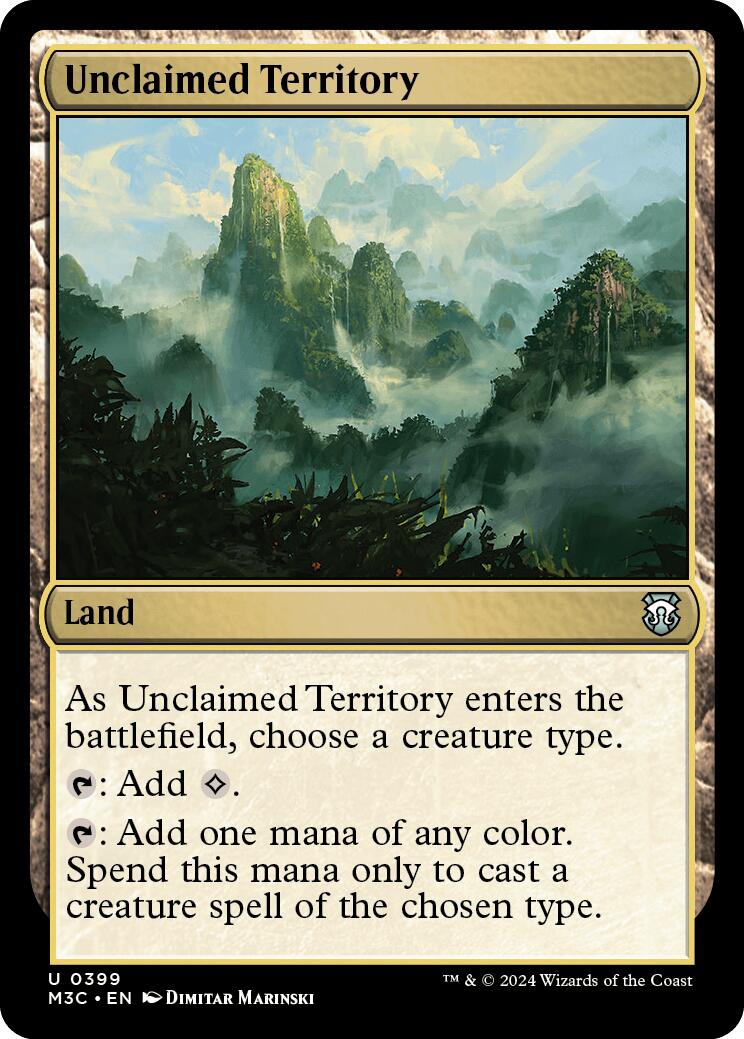 Unclaimed Territory [Modern Horizons 3 Commander] | Rock City Comics