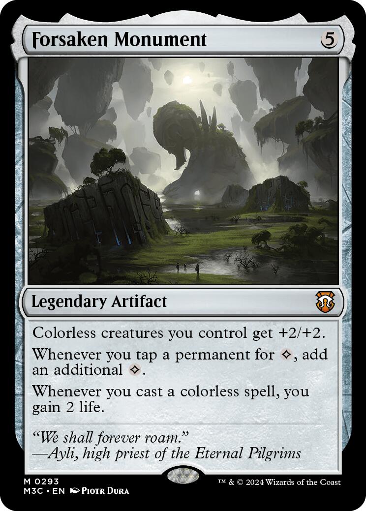 Forsaken Monument [Modern Horizons 3 Commander] | Rock City Comics