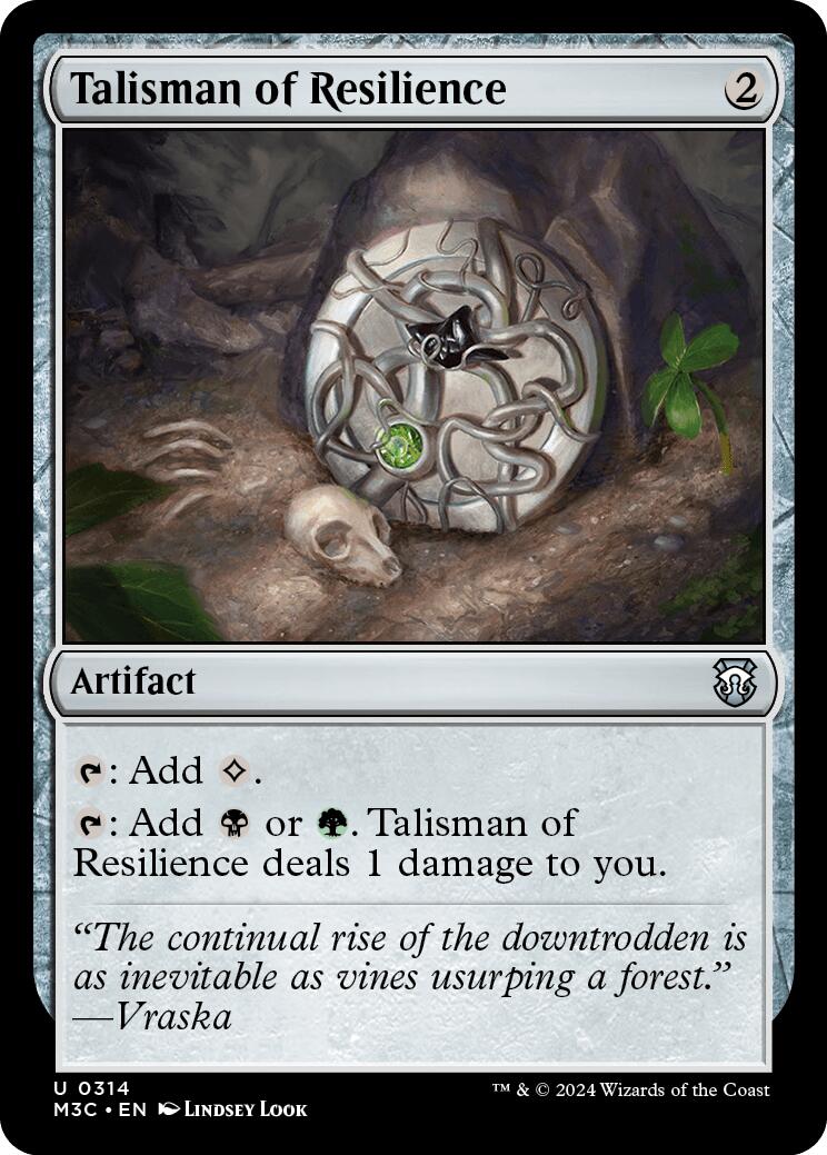 Talisman of Resilience [Modern Horizons 3 Commander] | Rock City Comics