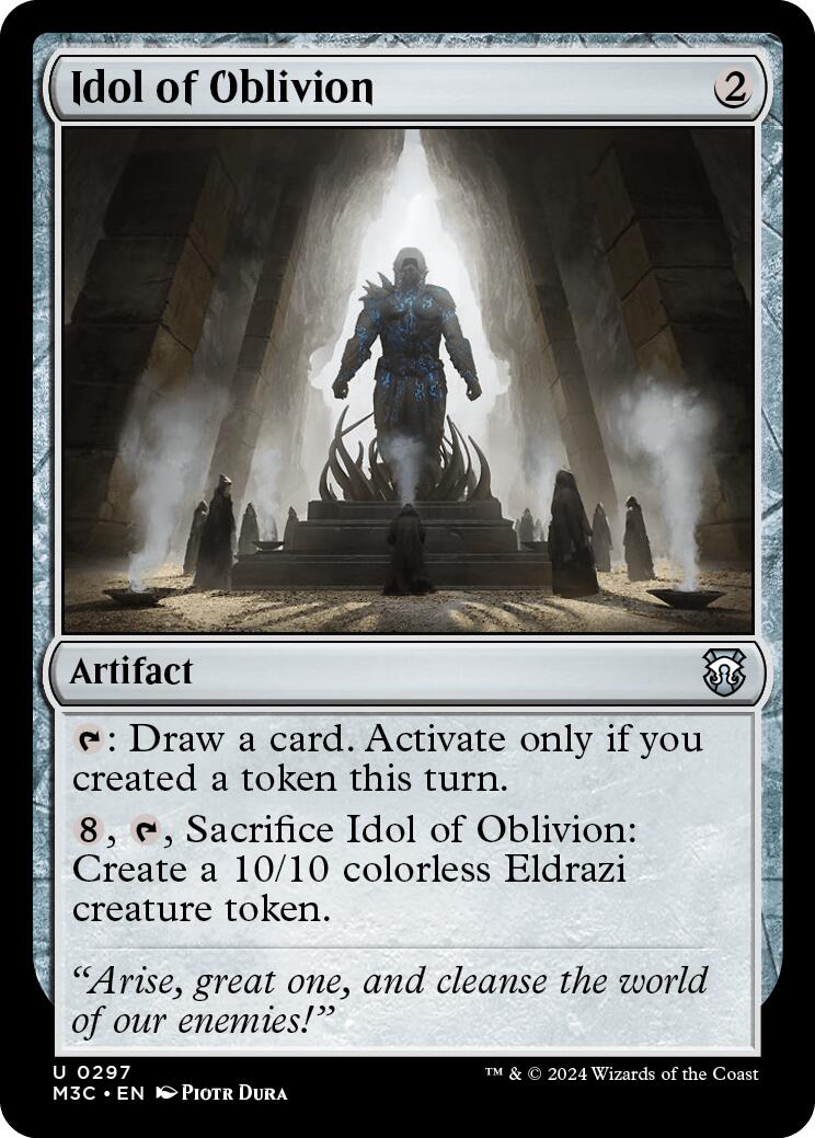 Idol of Oblivion [Modern Horizons 3 Commander] | Rock City Comics