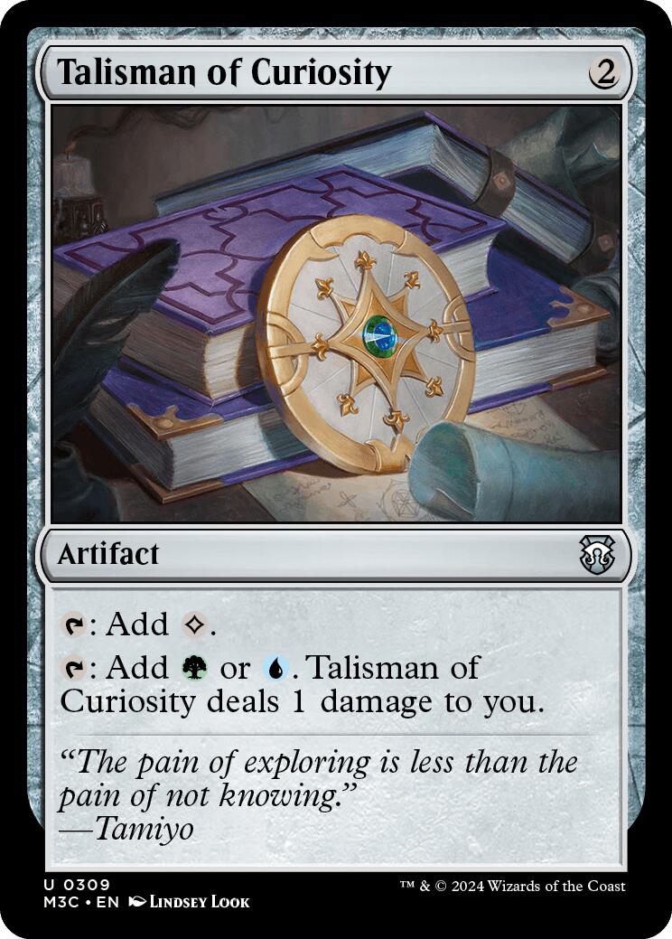 Talisman of Curiosity [Modern Horizons 3 Commander] | Rock City Comics