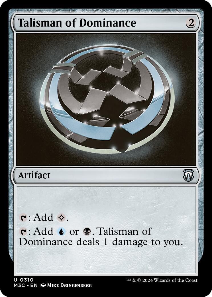 Talisman of Dominance [Modern Horizons 3 Commander] | Rock City Comics