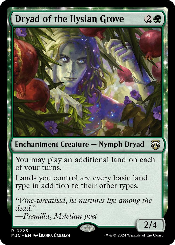 Dryad of the Ilysian Grove [Modern Horizons 3 Commander] | Rock City Comics