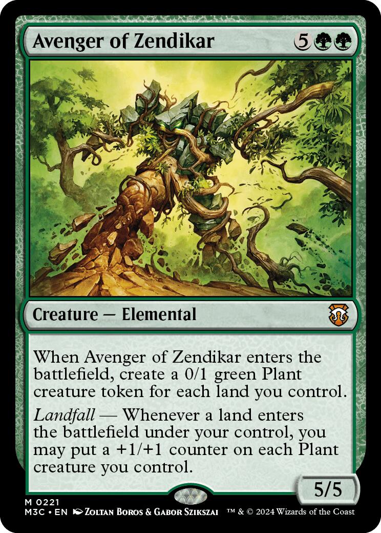 Avenger of Zendikar [Modern Horizons 3 Commander] | Rock City Comics