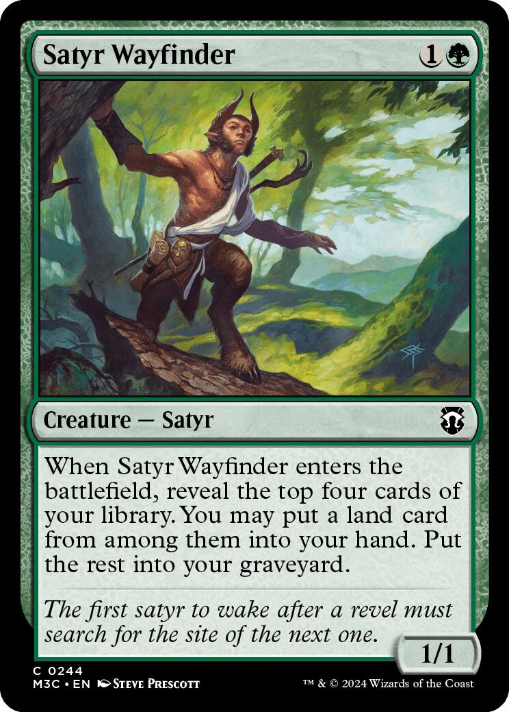 Satyr Wayfinder [Modern Horizons 3 Commander] | Rock City Comics