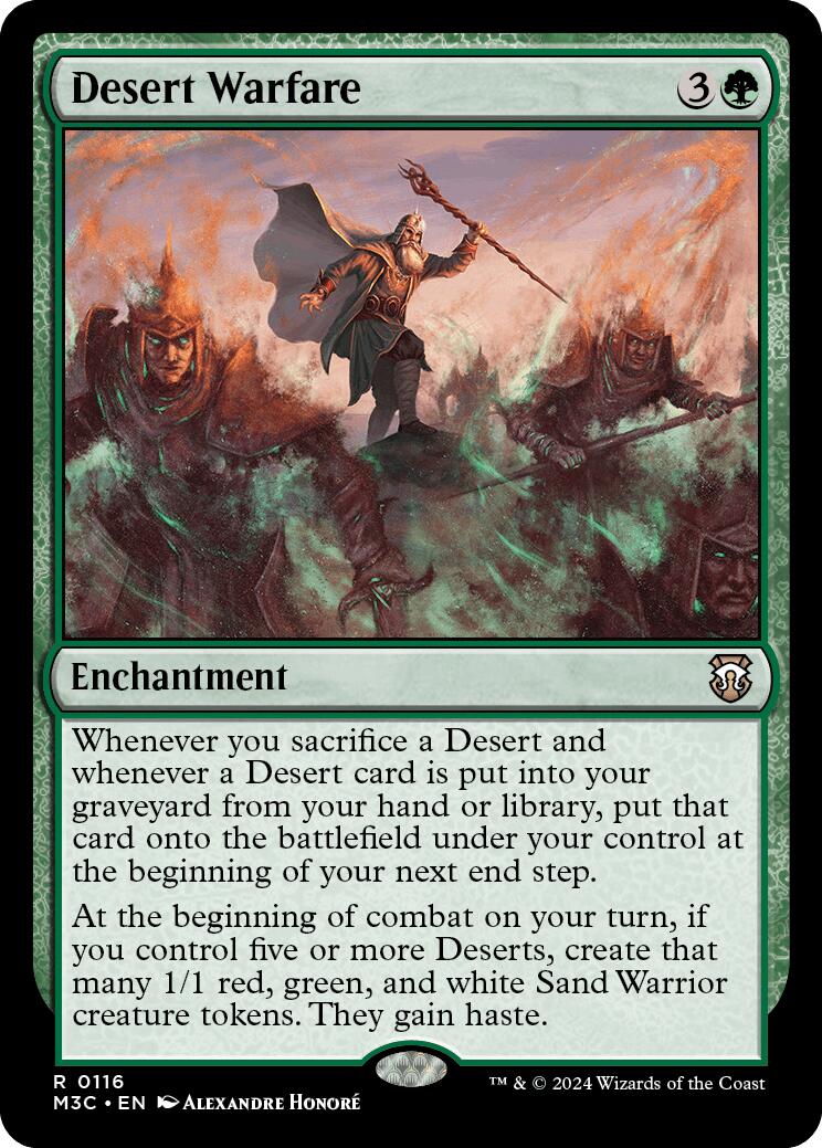 Desert Warfare [Modern Horizons 3 Commander] | Rock City Comics