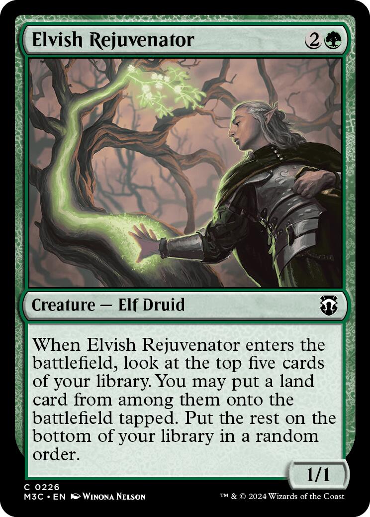 Elvish Rejuvenator [Modern Horizons 3 Commander] | Rock City Comics