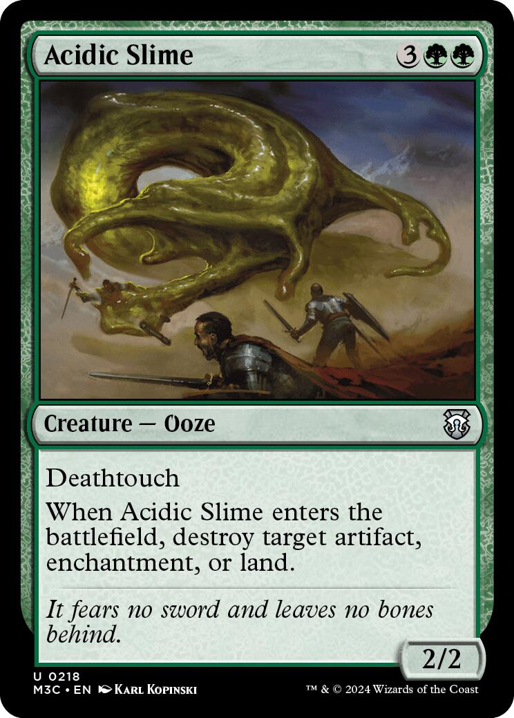 Acidic Slime [Modern Horizons 3 Commander] | Rock City Comics