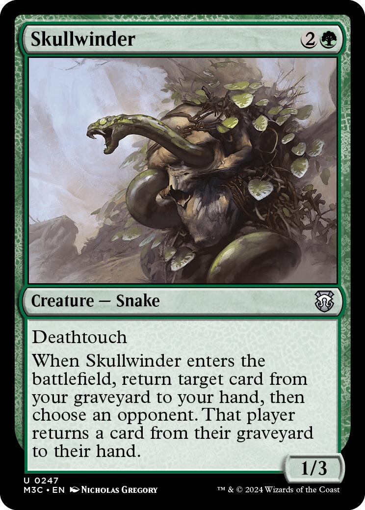 Skullwinder [Modern Horizons 3 Commander] | Rock City Comics