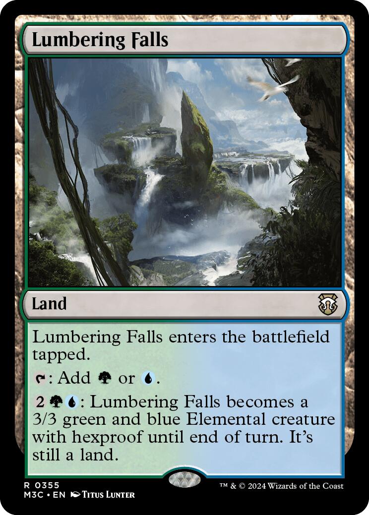 Lumbering Falls [Modern Horizons 3 Commander] | Rock City Comics