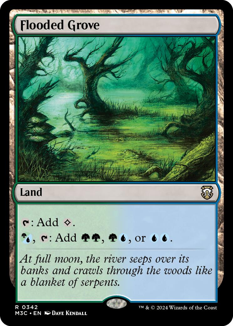 Flooded Grove [Modern Horizons 3 Commander] | Rock City Comics